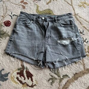 American Eagle Distressed Denim Shorts